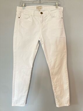 Current/Elliott The Stilletto White Skinny Jeans sz 29